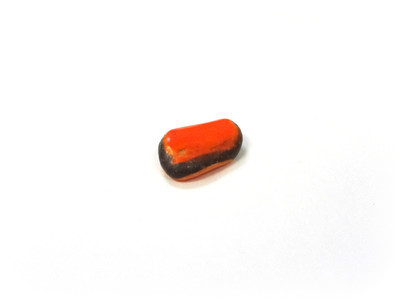 A tiny brick-shaped plain one, with a sandwich of orange-brown-orange